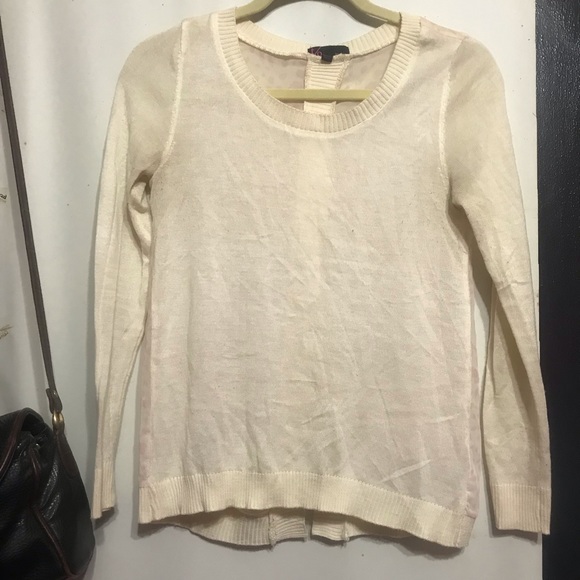 Light pink open back sweater - Picture 3 of 4